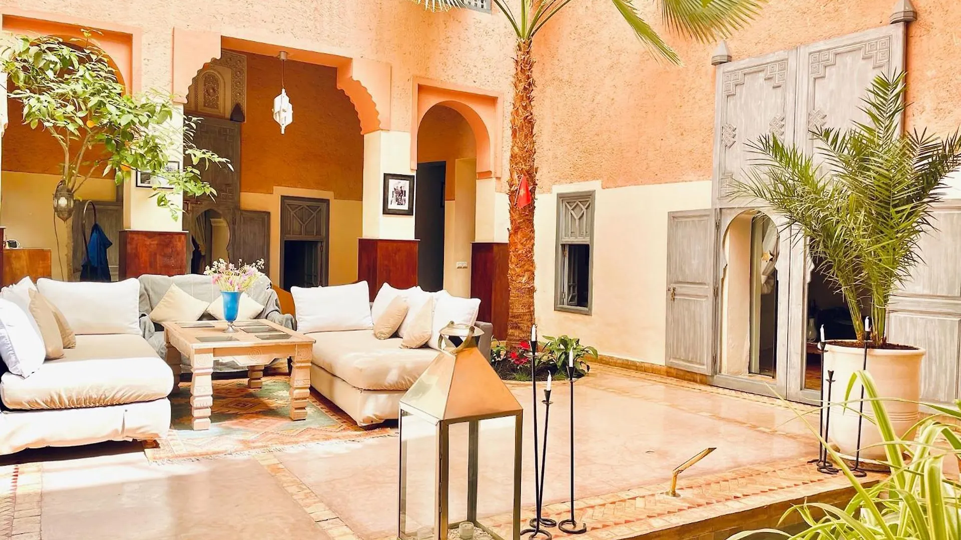 מרקש Exclusive And Stylish 4-Bedroom Riad With Plunge Pool דירה