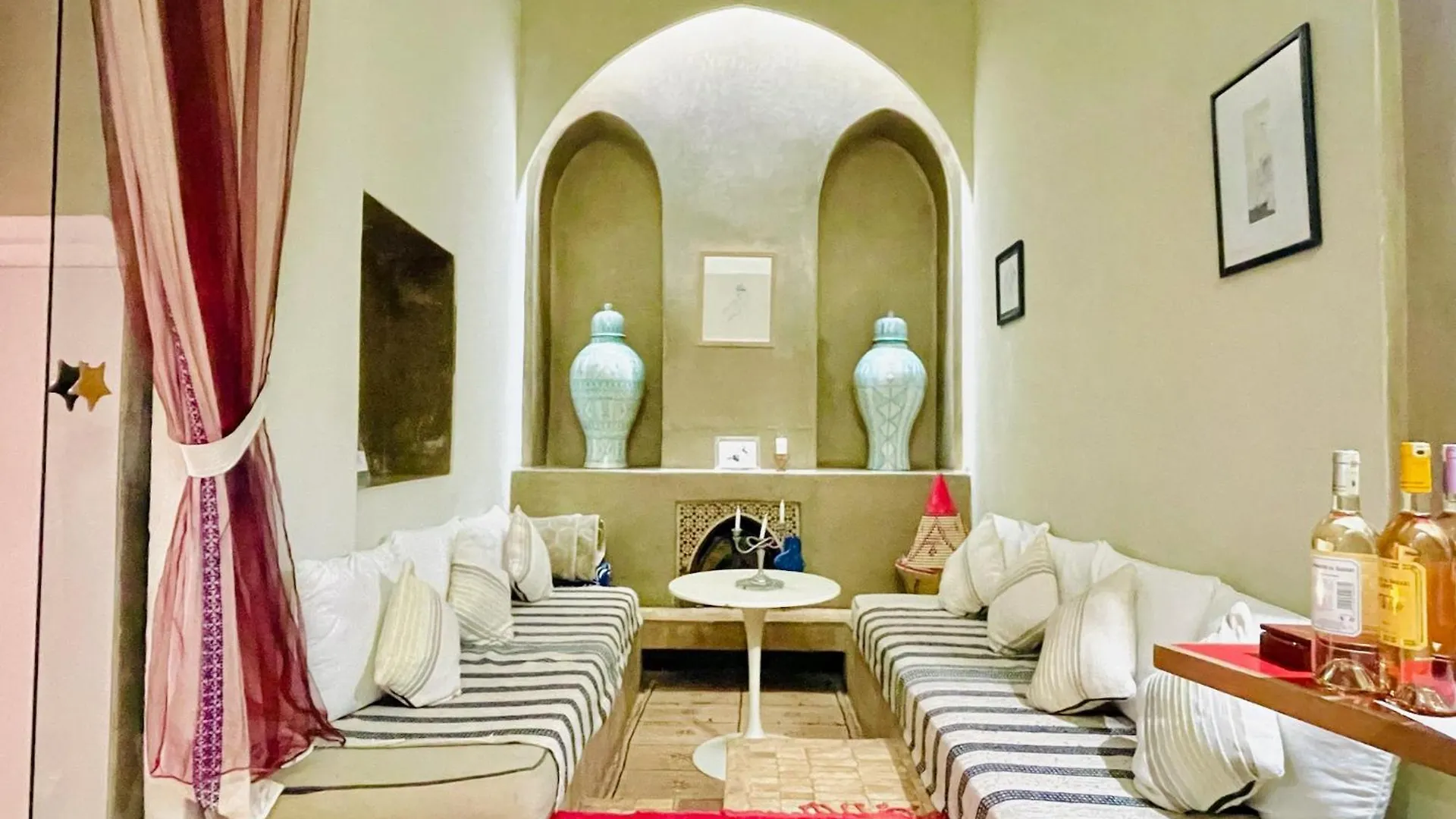 شقة Exclusive And Stylish 4-Bedroom Riad With Plunge Pool مراكش